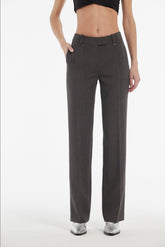 MELANGE VISCOSE TWAN TROUSERS
